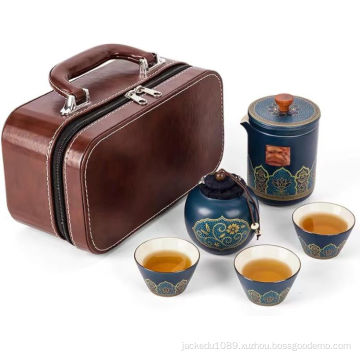 Japanese Style Tea Pot & Cup Set